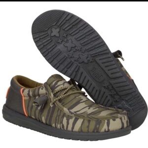 Hey Dude Wally Mossy Oak Original Bottomland - Camo - Men's Size 10